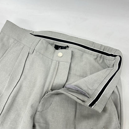 GRP GOLF 1piu1uguale3 Center Press Slacks Gray Size III