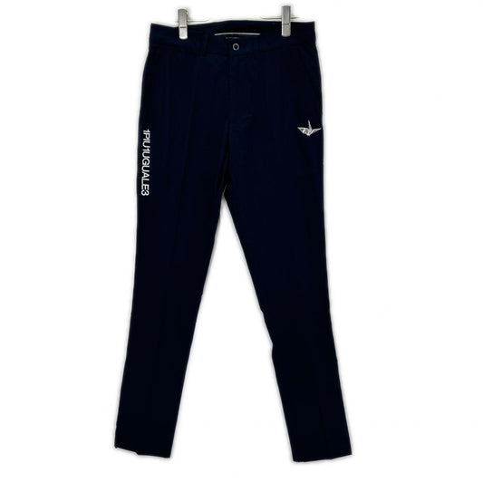GOLF 1piu1uguale3 Slim Nylon Pants Black Size III
