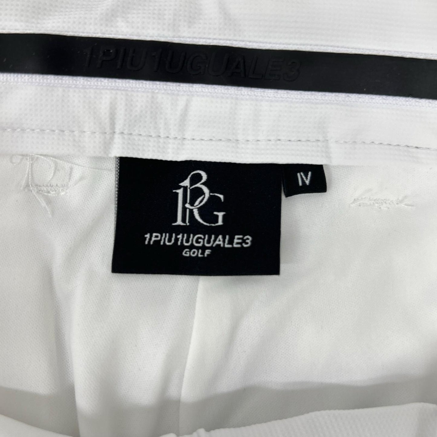GOLF 1piu1uguale3 113 Golf Shorts White Pants Size IV