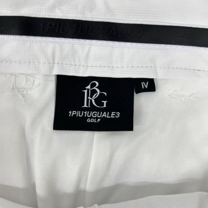 GOLF 1piu1uguale3 113 Golf Shorts White Pants Size IV