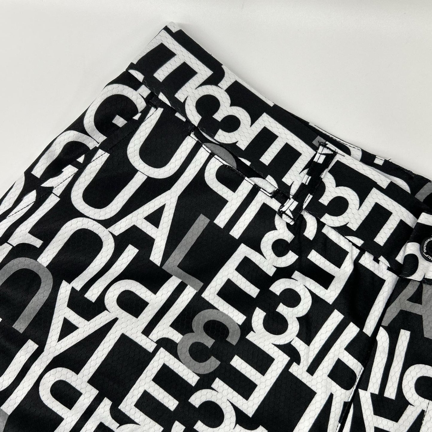 GOLF 1piu1uguale3 All-Over Logo Shorts Multi Size V