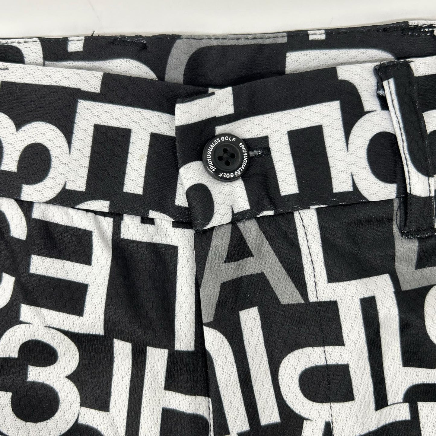 GOLF 1piu1uguale3 All-Over Logo Shorts Multi Size V