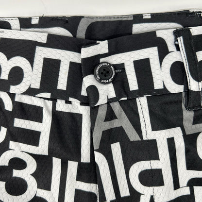 GOLF 1piu1uguale3 All-Over Logo Shorts Multi Size V