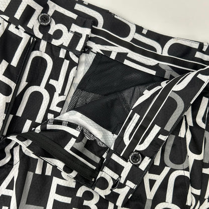 GOLF 1piu1uguale3 All-Over Logo Shorts Multi Size V