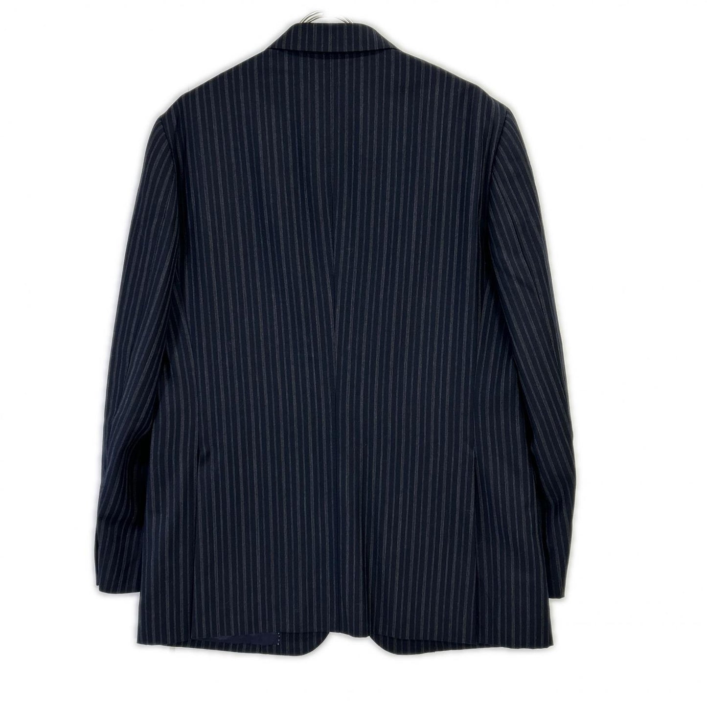 PaulSmith Black Stripe Wool Suit Jacket Size L2