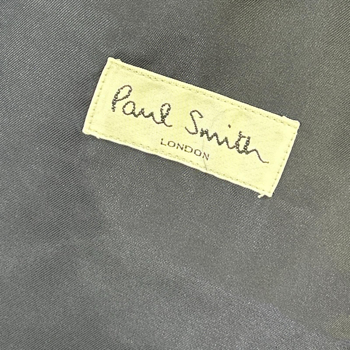 PaulSmith Black Stripe Wool Suit Jacket Size L2