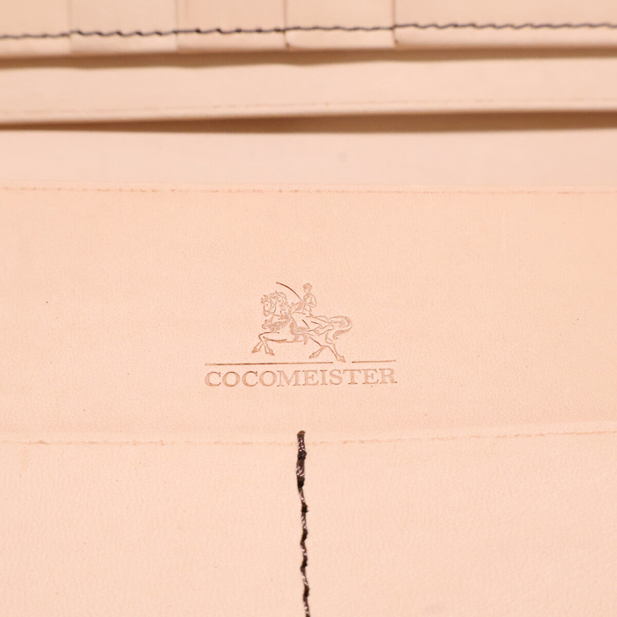 COCOMEISTER Bridle Imperial Leather Wallet Red Size ONE SIZE