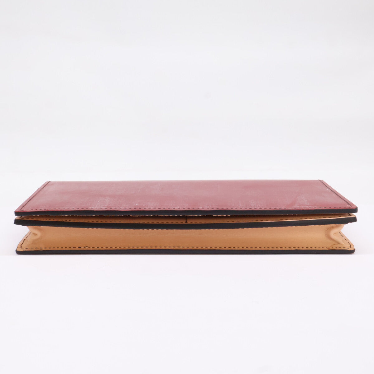 COCOMEISTER Bridle Imperial Leather Wallet Red Size ONE SIZE