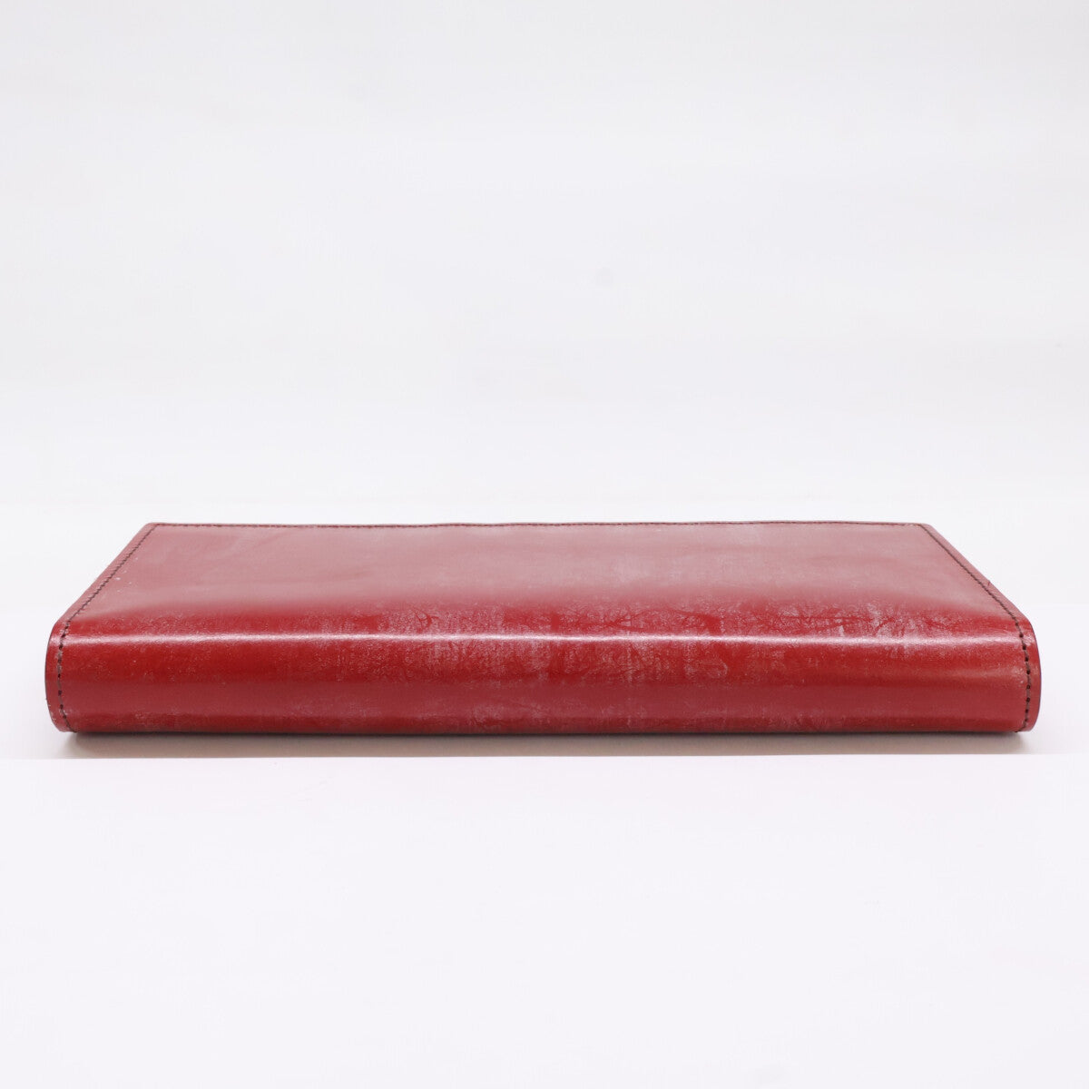 COCOMEISTER Bridle Imperial Leather Wallet Red Size ONE SIZE