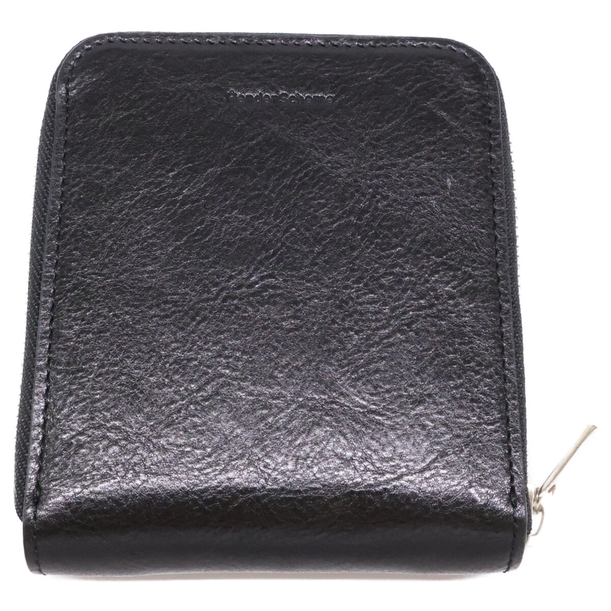 Hender Scheme Cow Leather Wallet Black Size ONE SIZE