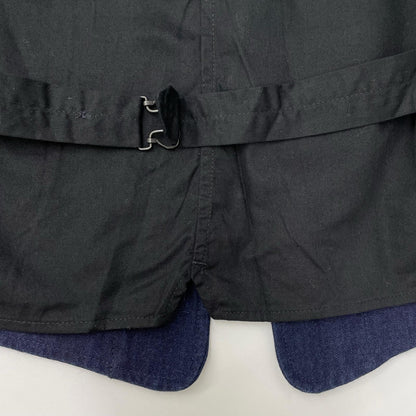 ANATOMICA Cotton SAGAN Vest Navy Black Size L