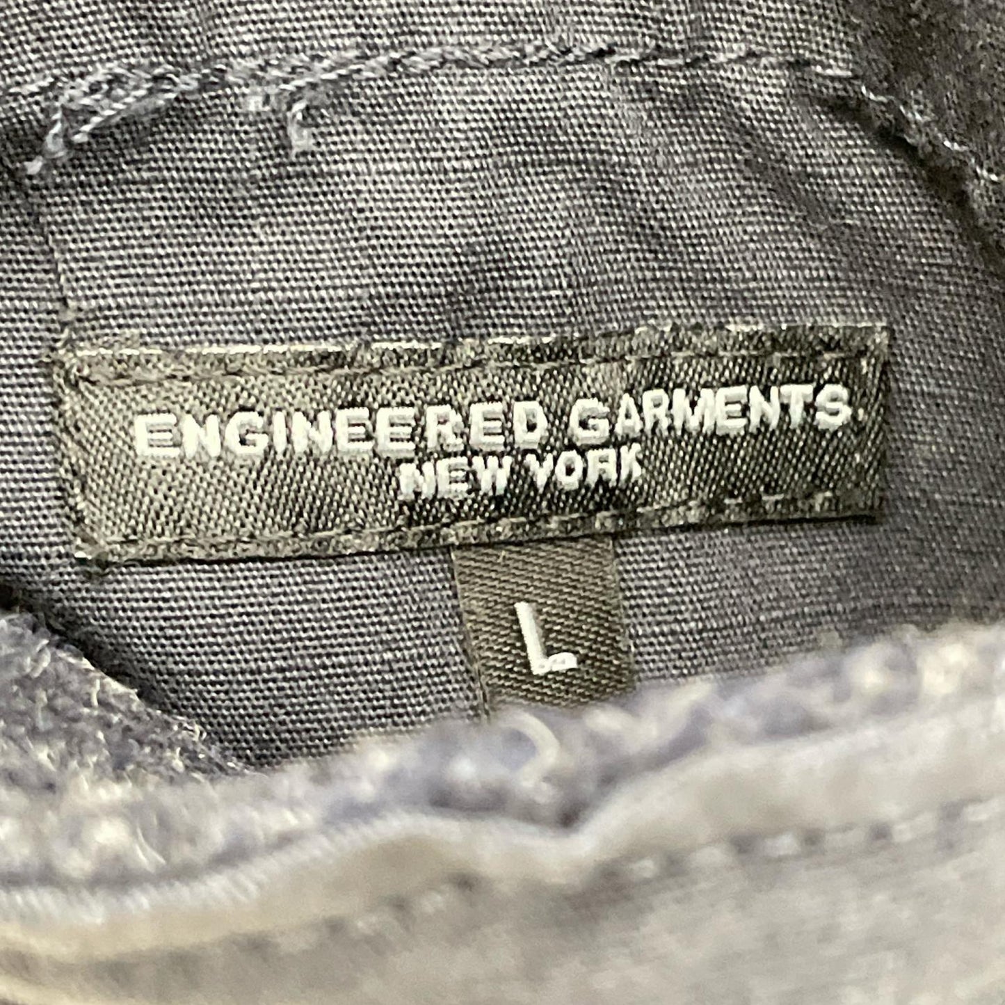 Engineered Garments Wool Reversible Over Vest Gray Size L