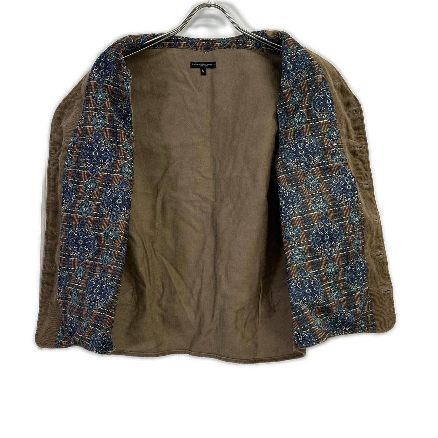 Engineered Garments Corduroy Vest Brown Size L