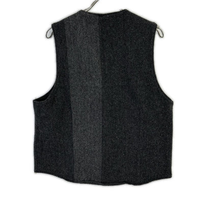 Engineered Garments Wool Herringbone Vest Gray Size L