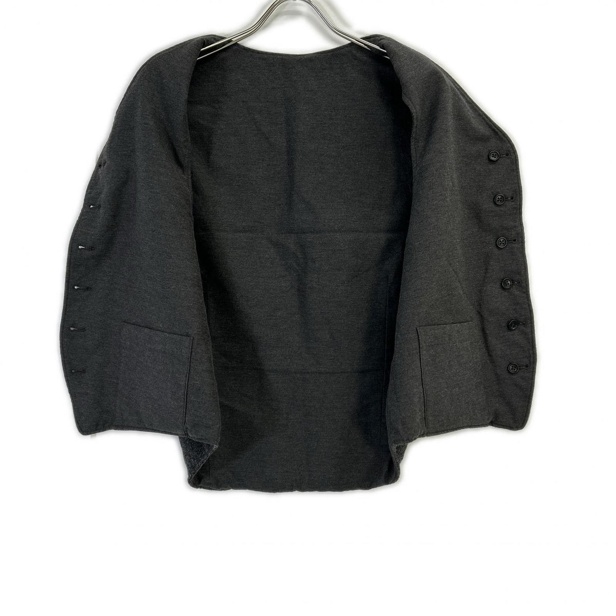 Engineered Garments Wool Herringbone Vest Gray Size L