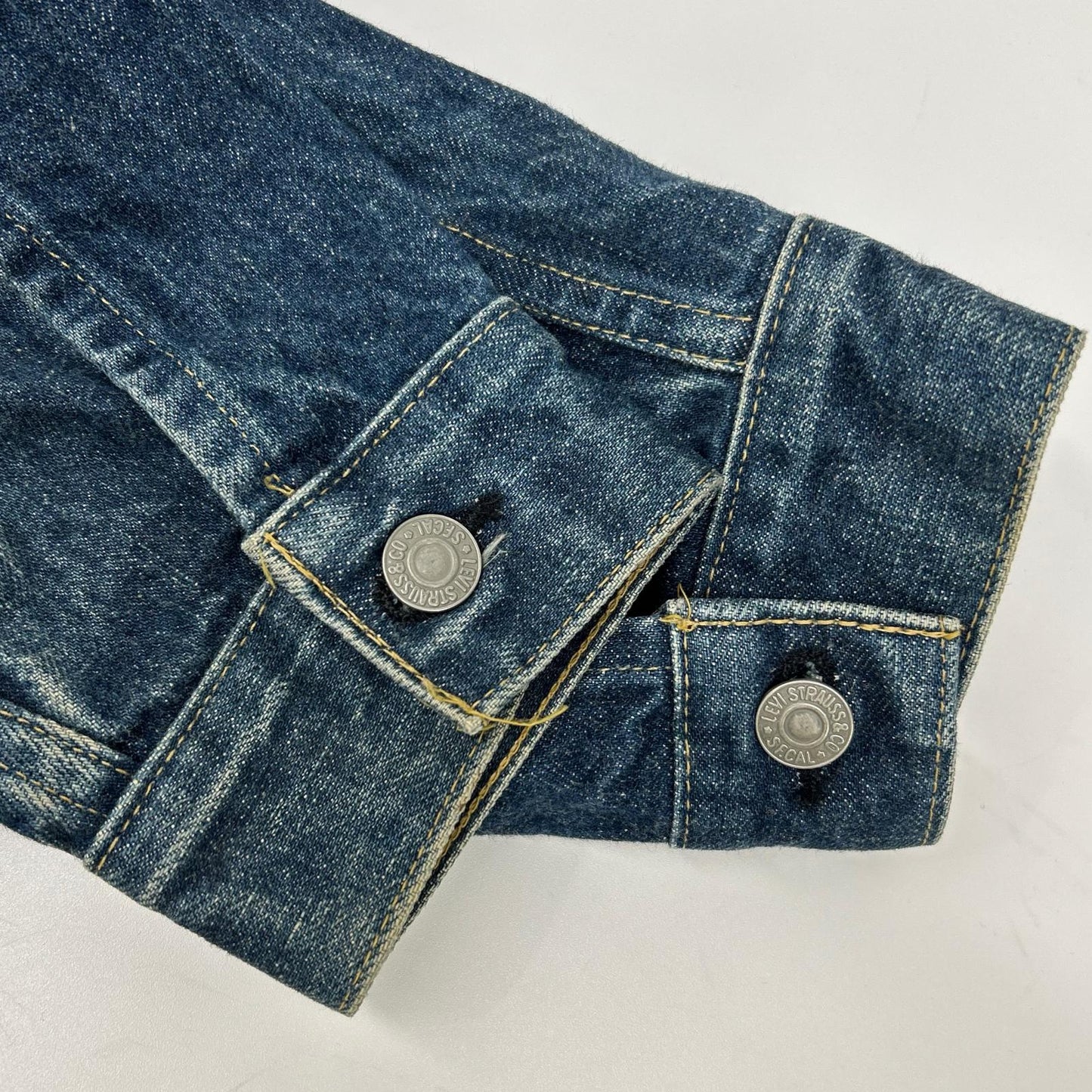 LEVI'S 90s Japan 71507 Type II Denim Jacket Blue Size 40