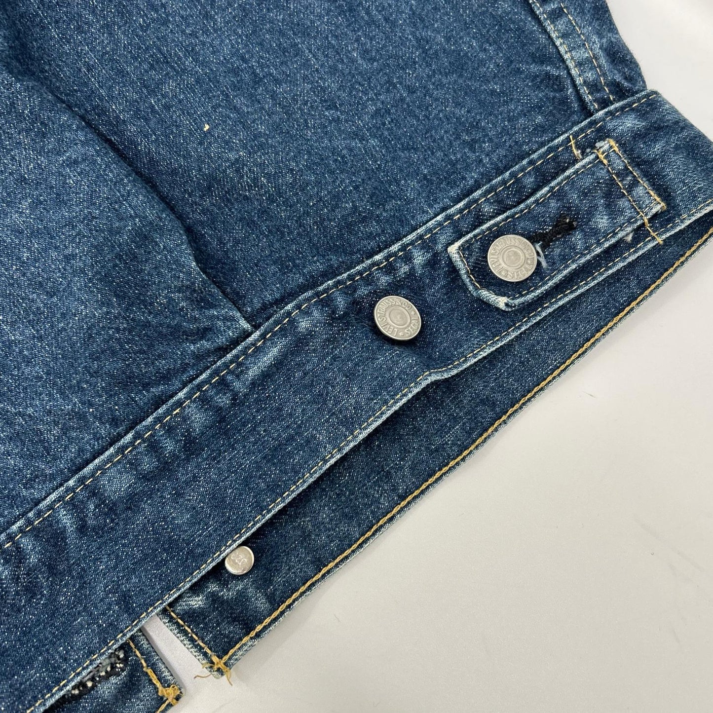 LEVI'S 90s Japan 71507 Type II Denim Jacket Blue Size 40