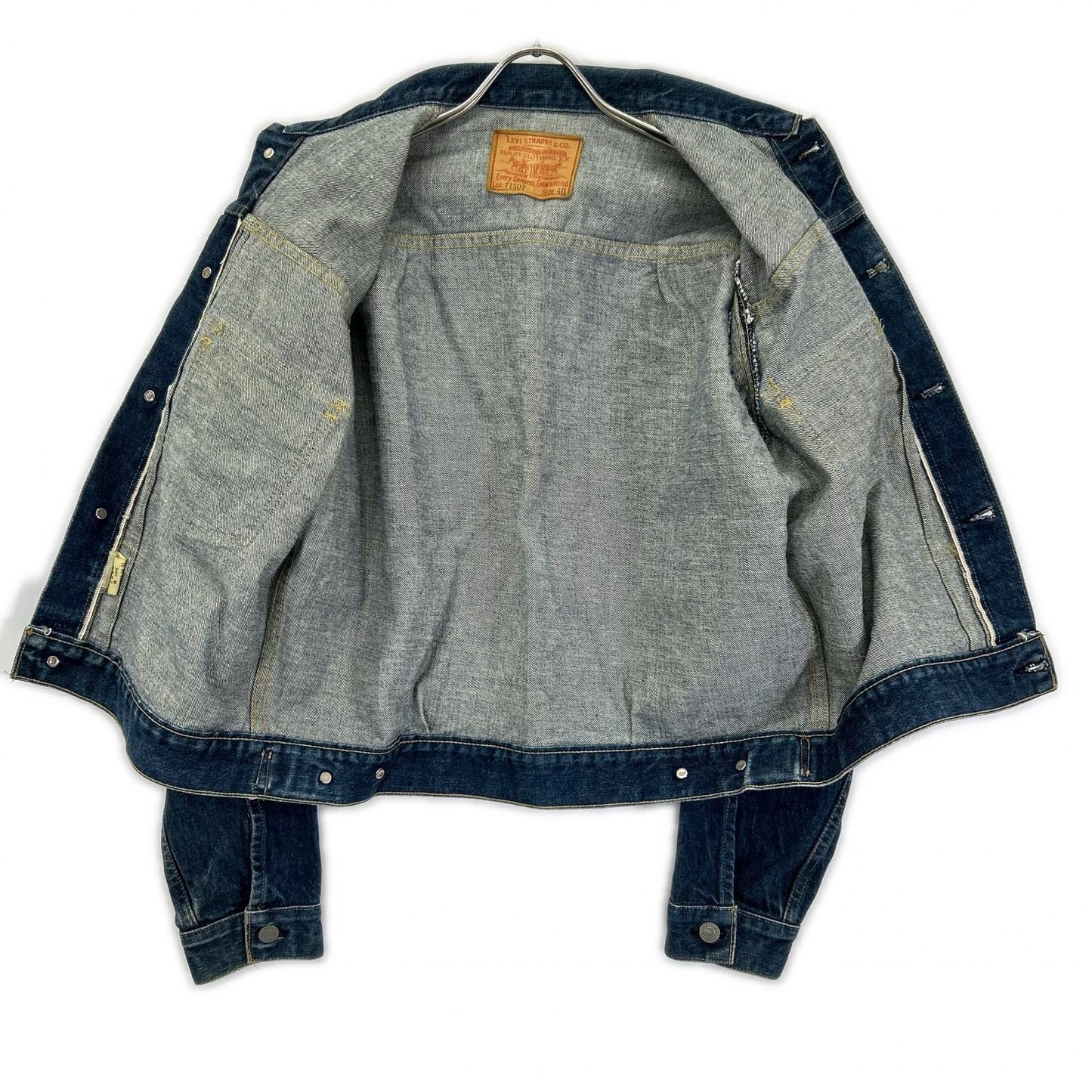 LEVI'S 90s Japan 71507 Type II Denim Jacket Blue Size 40