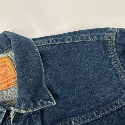 LEVI'S 90s Japan 71507 Type II Denim Jacket Blue Size 40