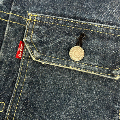 LEVI'S 90s Japan 71507 Type II Denim Jacket Blue Size 40