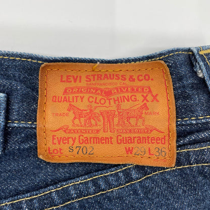 LEVI'S 90s Japan S702XX Cinch Back Jeans Blue Size W29L36