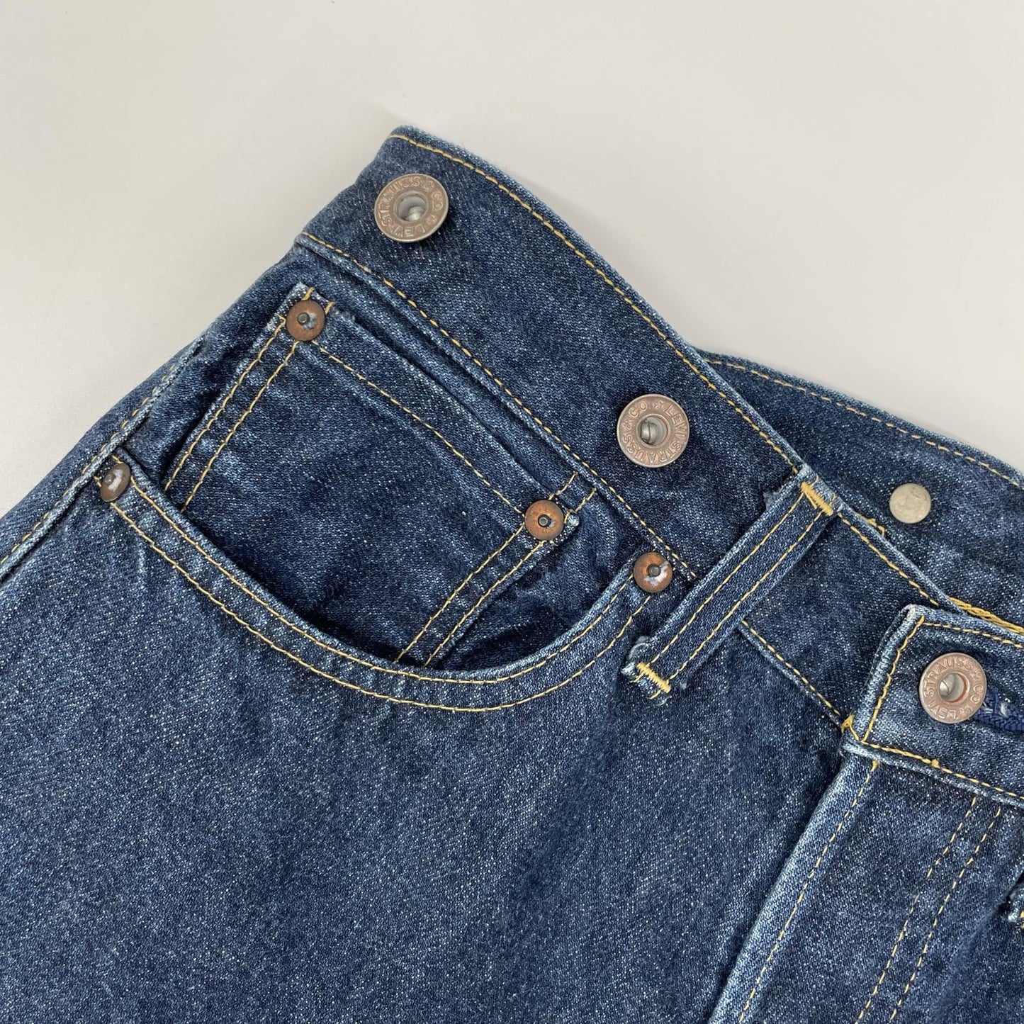 LEVI'S 90s Japan S702XX Cinch Back Jeans Blue Size W29L36