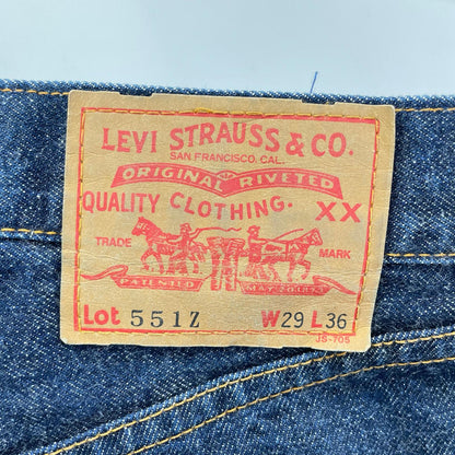 LEVI'S 90s Japan 551Z-XX Big E Jeans Blue Size W29L36