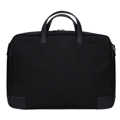 PaulSmith Black Shadow Stripe Briefcase Bag Size ONE SIZE