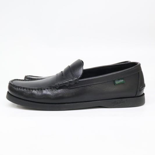 Paraboot Black Leather CORAUX/MARINE Boots Size 7