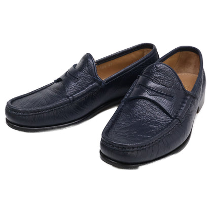 DANIELE LEPORI per Pernoi Leather Loafers Navy Size EU 41