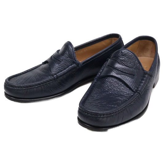 DANIELE LEPORI per Pernoi Leather Loafers Navy Size EU 41