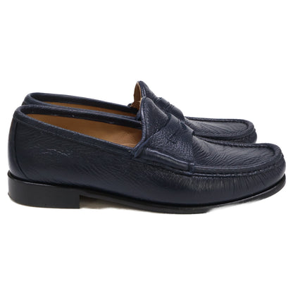 DANIELE LEPORI per Pernoi Leather Loafers Navy Size EU 41