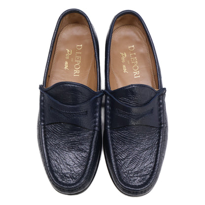 DANIELE LEPORI per Pernoi Leather Loafers Navy Size EU 41