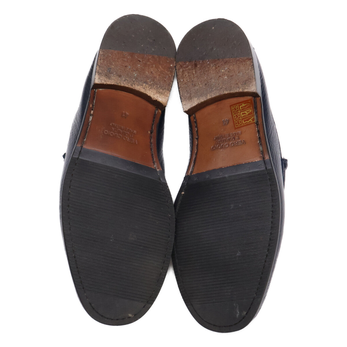 DANIELE LEPORI per Pernoi Leather Loafers Navy Size EU 41