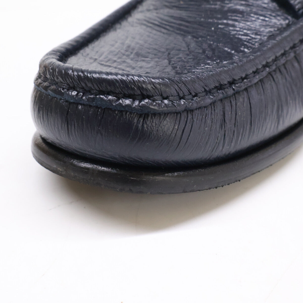 DANIELE LEPORI per Pernoi Leather Loafers Navy Size EU 41