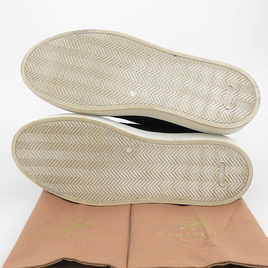 CAMERELENGO Platform Slip-On Sneakers Black Size EU 41