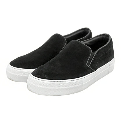PELLICO SUNNY GIOIA Suede Slip-On Sneakers Black Size EU 40