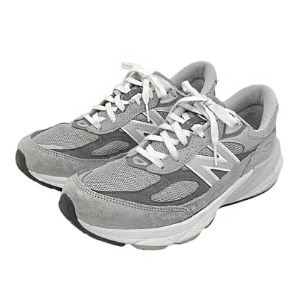 NEW BALANCE M990GL6 Suede Sneakers Grey Size 8 1/2(US)