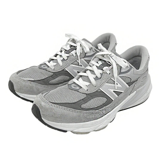 NEW BALANCE M990GL6 Suede Sneakers Grey Size 8 1/2(US)
