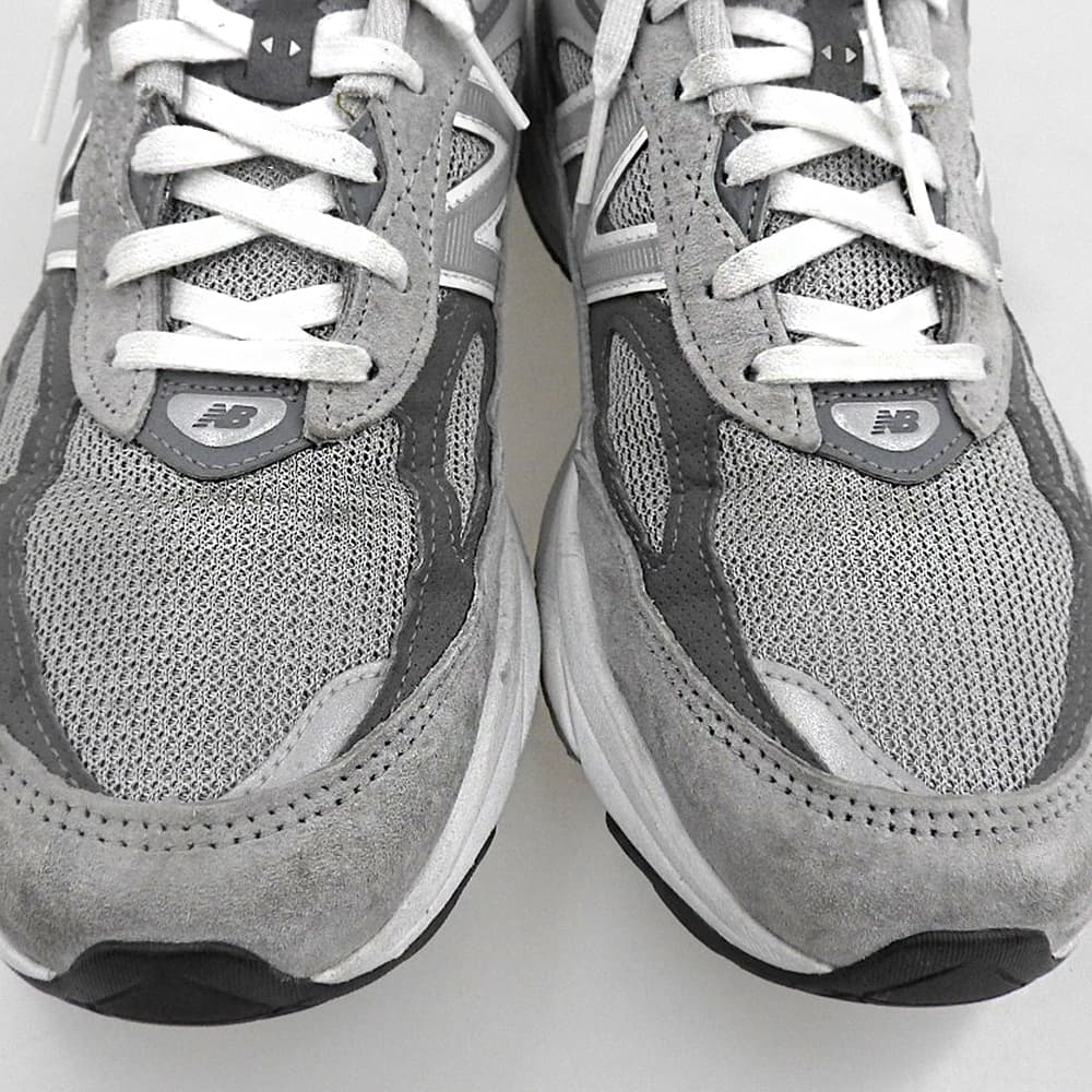 NEW BALANCE M990GL6 Suede Sneakers Grey Size 8 1/2(US)