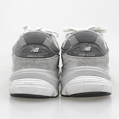 NEW BALANCE M990GL6 Suede Sneakers Grey Size 8 1/2(US)