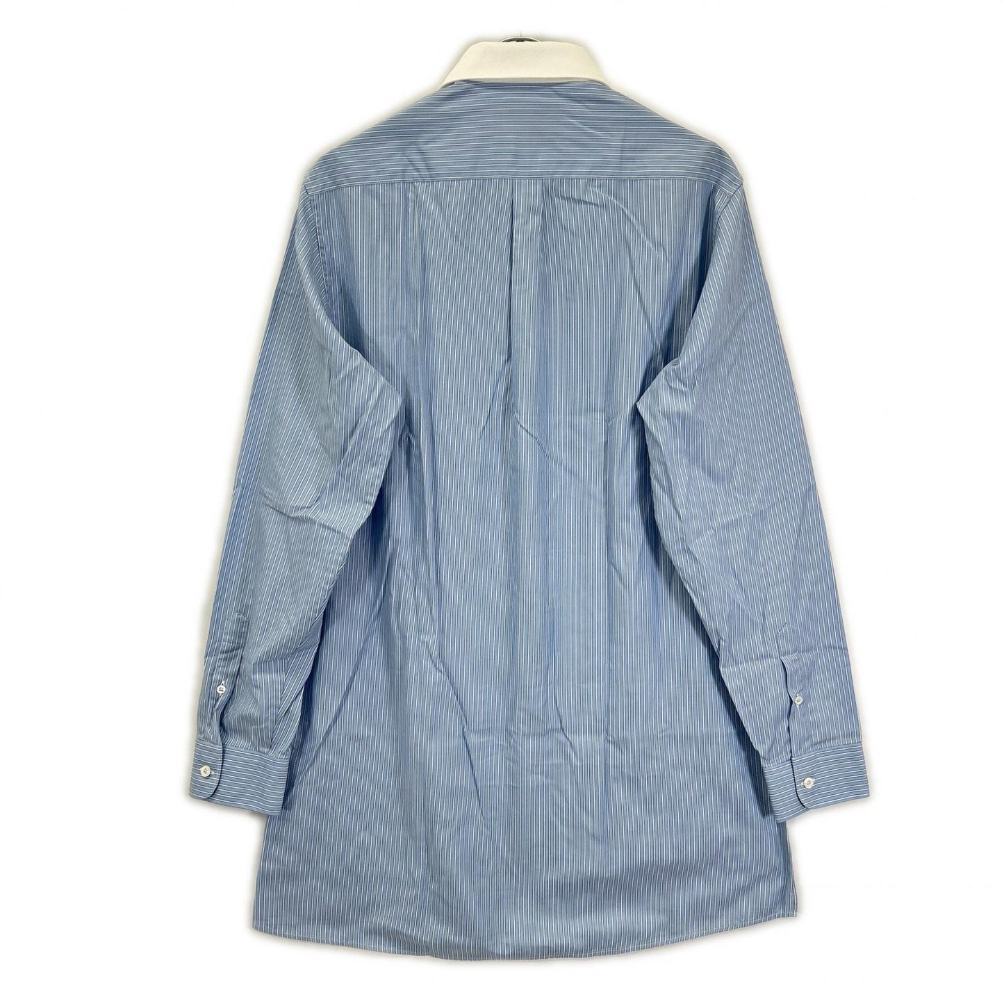 GUCCI Light Blue Stripe Sparrow Long-Sleeve Shirt Size 40