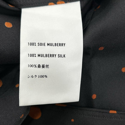 berluti Paint Dot Silk Long-Sleeve Shirt Multi Size 40