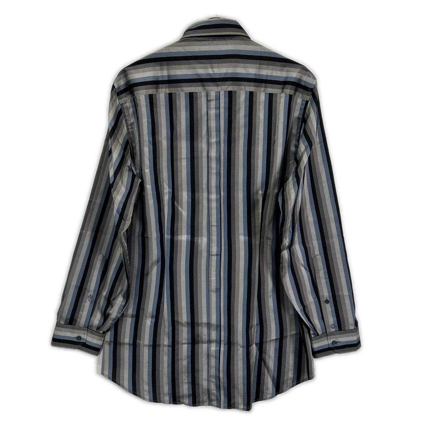 GUCCI Tom Ford Era Multi-Color Silk Shirt Size 42