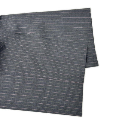 ETRO Gray Stripe All-Over Lining Wool Suit Set Size 48