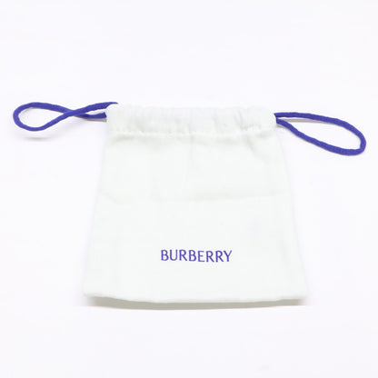 BURBERRY Check Magnetic Leather Black Brown Card Case Size ONE SIZE