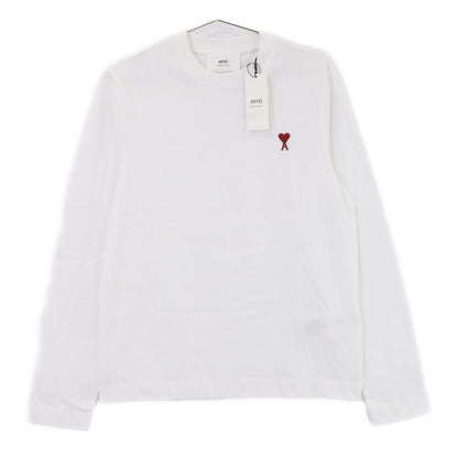 AMI PARIS 25AW White Heart Logo Sleeve Tee Size XXS