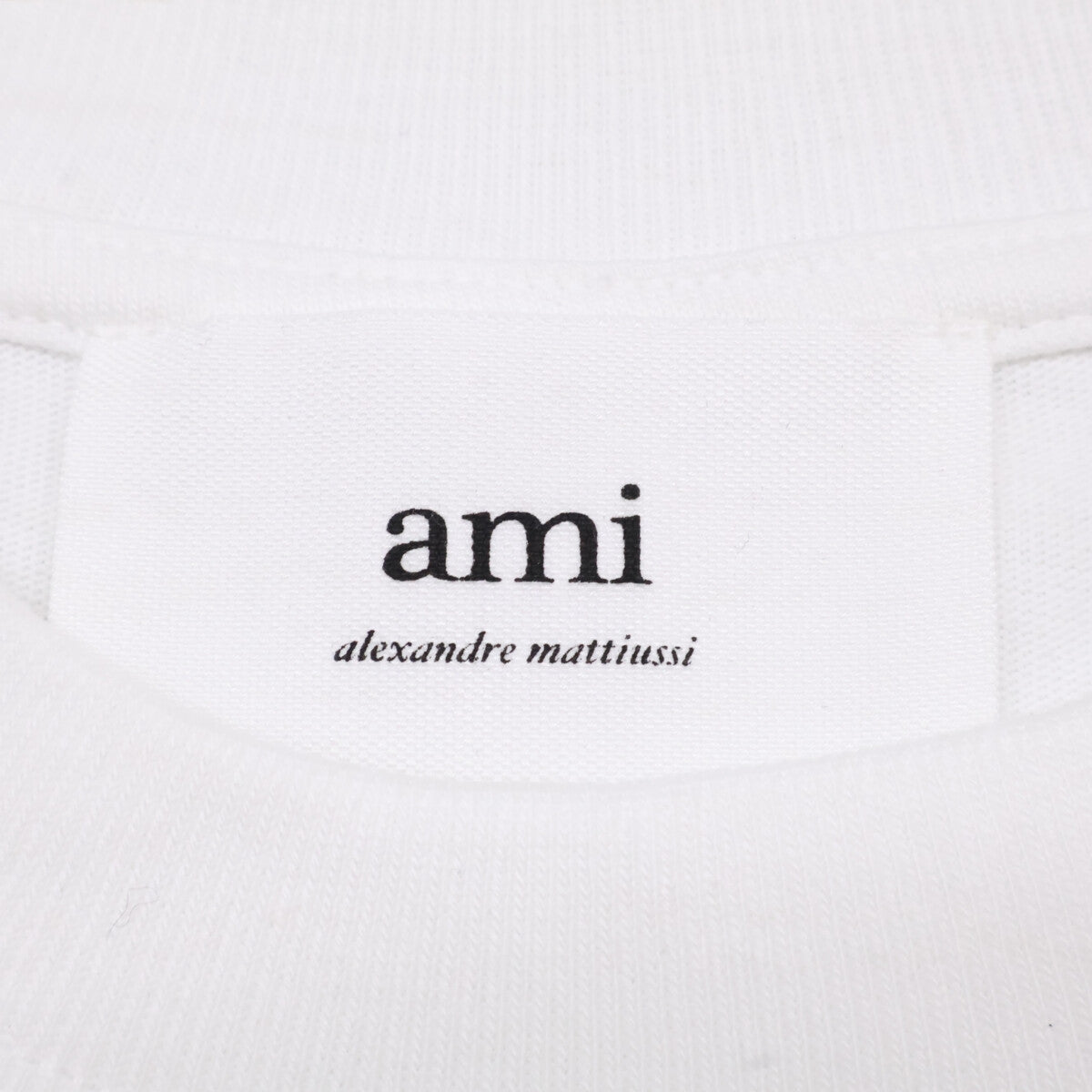 AMI PARIS 25AW White Heart Logo Sleeve Tee Size XXS