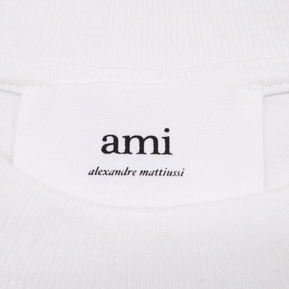 AMI PARIS 25AW White Heart Logo Sleeve Tee Size XXS