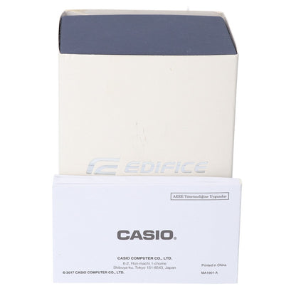 CASIO Edifice Chronograph Tough Watch Black Size ONE SIZE